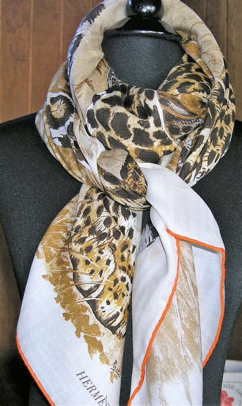 hermes panthera pardus scarf|Panthera Pardus Hermes Cashmere Shawl .